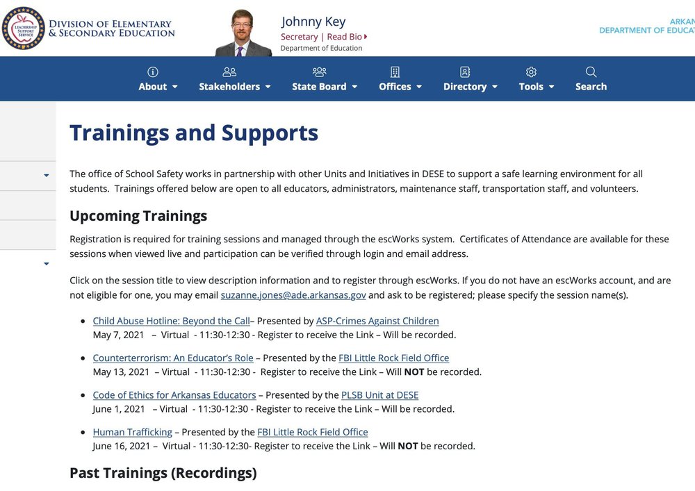 Training and Support