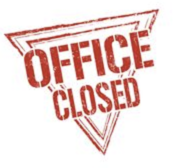 Offices Closed Wednesday, August 27 