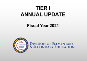 Tier I Update